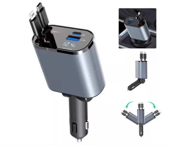 Miniatura 2 de Adaptador Carro 4 en 1